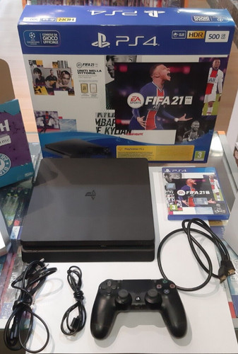 Console playstation slim 500 - console,