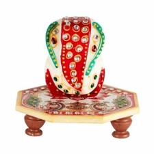 Marble meenakari work lord - work,
