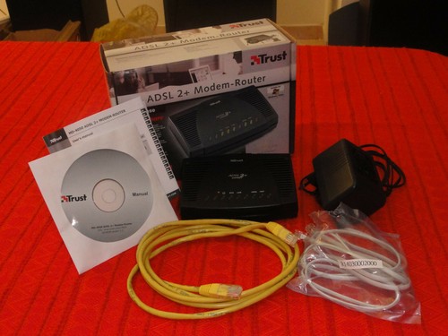 Modem router trust adsl - modem, 2