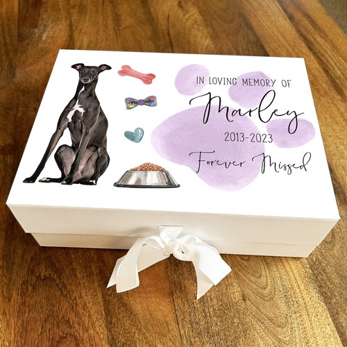 Greyhound dog pet memorial - greyhound,