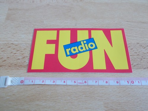Adesivo fun radio - adesivo,