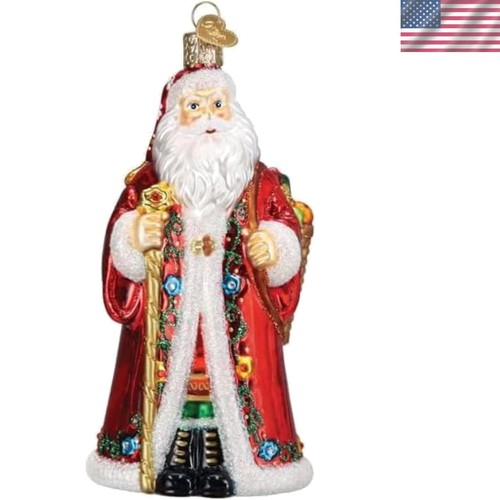 Babbo natale norvegese vetro - norvegese,