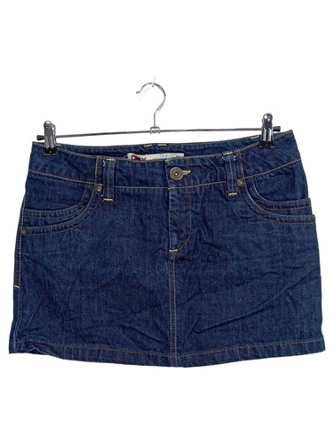 Only minigonna donna jeans blu - only,