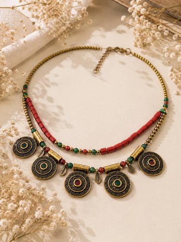 Collana boho gioielli - collana,
