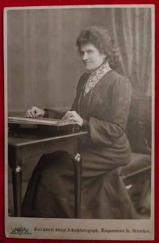 Photo cdv cabinet donna - photo,