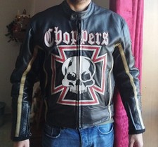 giubbotto in pelle usato