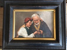 Quadro vintage dipinto ad olio