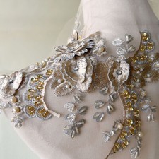 Abito Da Ballo Con Perline E