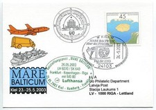 FFC 2003 Lufthansa Volo Speciale ONU United Nations UNO Mare Balticum MD 80