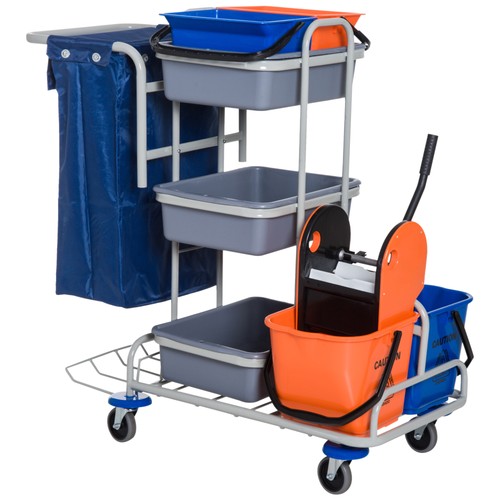 Homcom carrello lavapavimenti - homcom,
