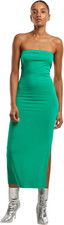 Ladies Bandeau Midi Dress