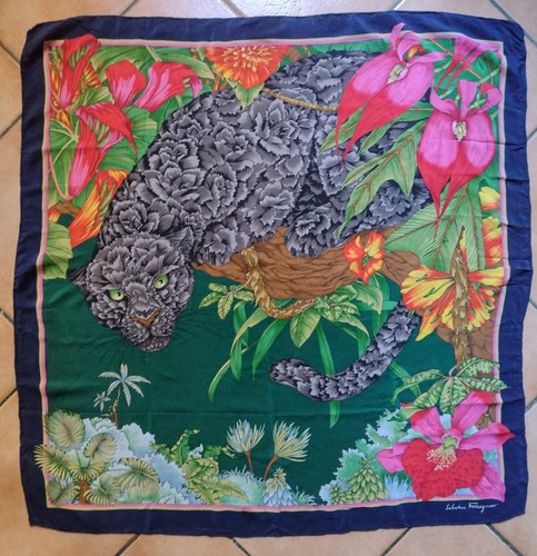 Foulard seta vintage salvatore - foulard,