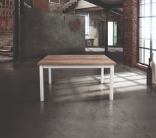 TAVOLO IN LEGNO BIANCO, PIANO
