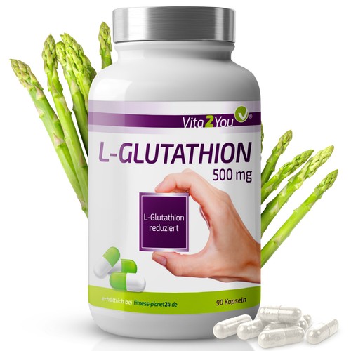 Vita2you glutatione 500mg - l-glutatione,