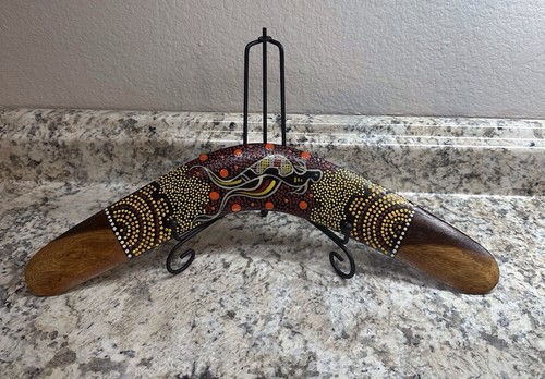 Boomerang australiano dipinto