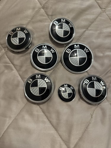 Distintivi bmw carbonio - distintivi,