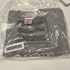 T-shirt uomo Supreme grigia