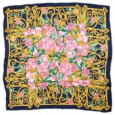 Sciarpa rosa logo DIOR