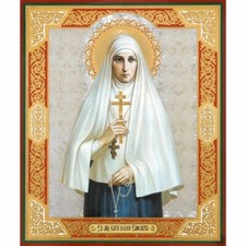 Icona ortodossa russa Santa