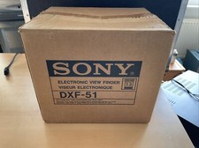 Sony DXF-51 5"" CRT mirino per fotocamera DXC/HXC-D70/PMW-320/350/400
