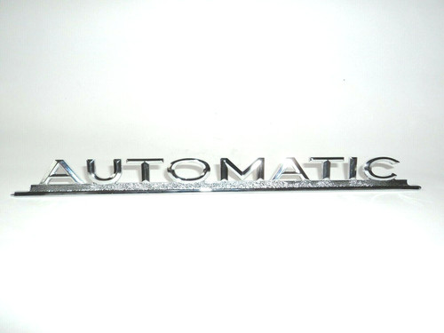 Scritta automatica emblema - , sul
