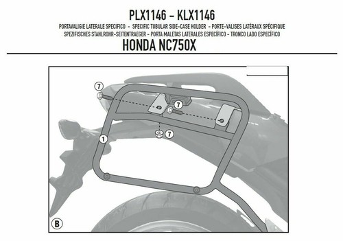 Plx1146 givi telai laterali - plx1146,
