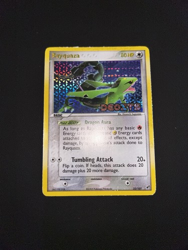 Pokemon card rayquaza - pokemon, card-rayquaza