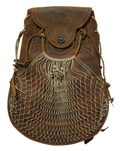 Zaino hunter pelle marrone - hunter,