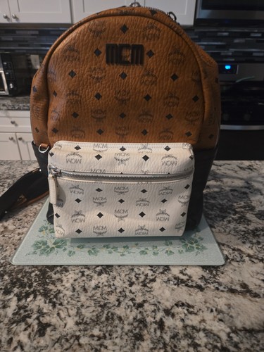 Zaino mcm stampa logo - mcm,