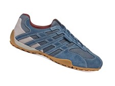 GEOX SCARPE SNEAKERS UOMO ESTATE U55MNA 02214 C4348  SNAKE ORIGINAL AVIO CHIARO