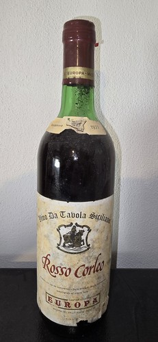 Vino 1977 rosso corleo - vino,