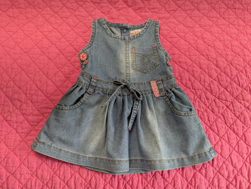 Vtg pretty chambray - vtg, chambray/blu