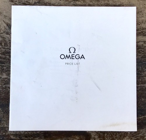 Omega price list - price,