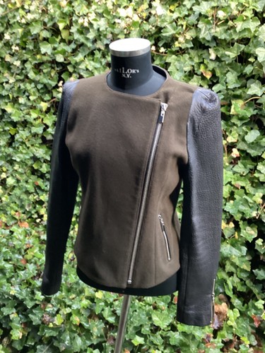Giacca pelle elegante - giacca,