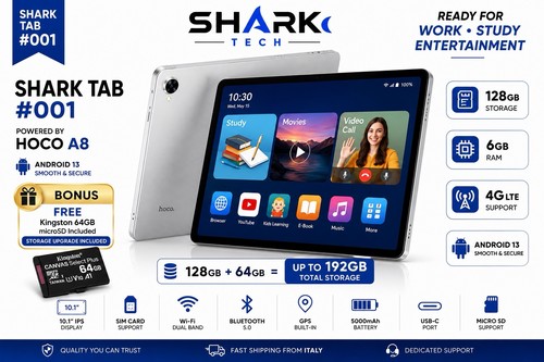 Hoco tablet 6gb ram - 10.1”,