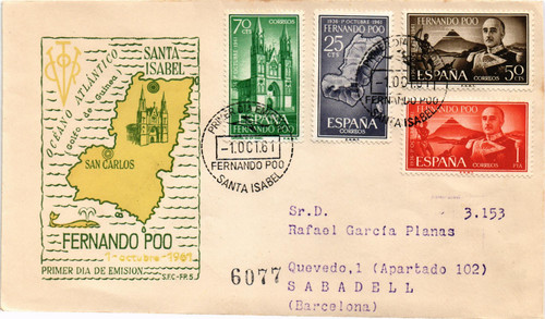 Fernando poo 1961 edifil - fernando,