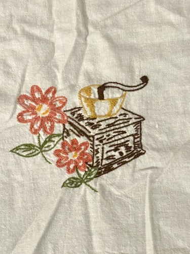 Vintage white embroidered - vintage,