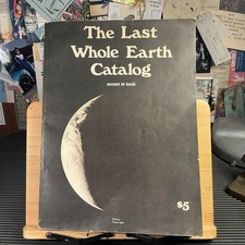The Last Whole Earth Catalog 1971 Paperback Vintage Paperback World Advertising