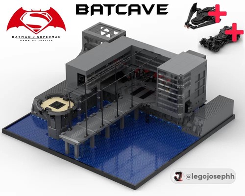 Batman superman batcaverna - batman,
