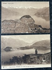????2 Belle Cartoline del Lago di Como e di Lecco - Bellagio - Primi ‘900