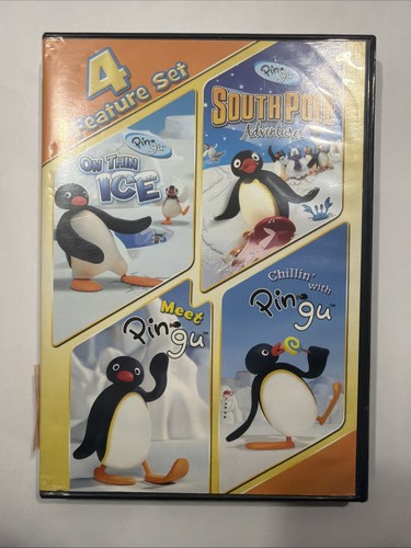 Pingu dvd set south pole - 4-dvd,