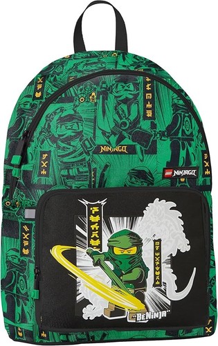 Zaino lego ninjago 18l verde - lego,