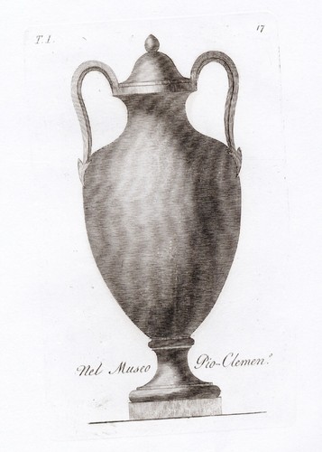 Vaso antico museo pio - vaso,