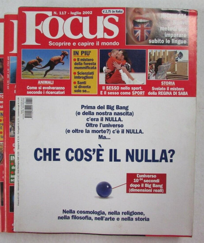 Focus rivista giornale - focus,