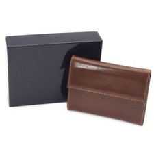 Portafoglio vera pelle uomo donna portatessere portadocumenti carte portamonete