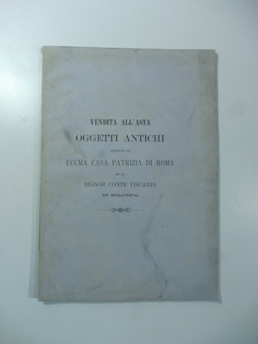 Vendita all asta oggetti - vendita,