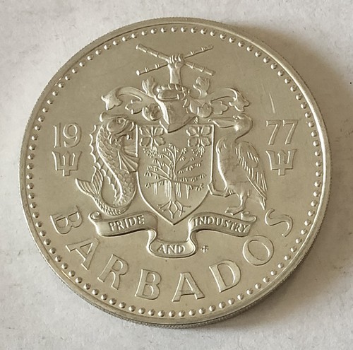 Barbados dollari argento - 5,