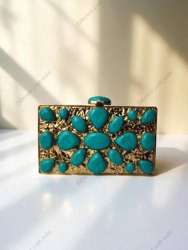 Pochette turchese - |,