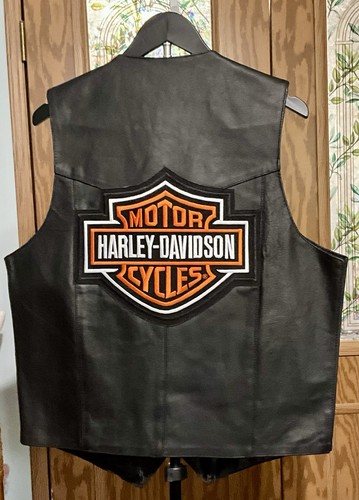 Gilet vera pelle harley - gilet,