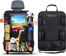 Organizer per Sedile Posteriore Auto Proteggi Sedile Bambini Con Tasca Portaogge